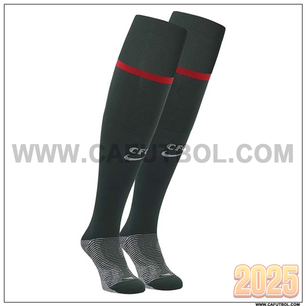 Segunda Calcetines Futbol FC Chelsea Negro 2025 2026