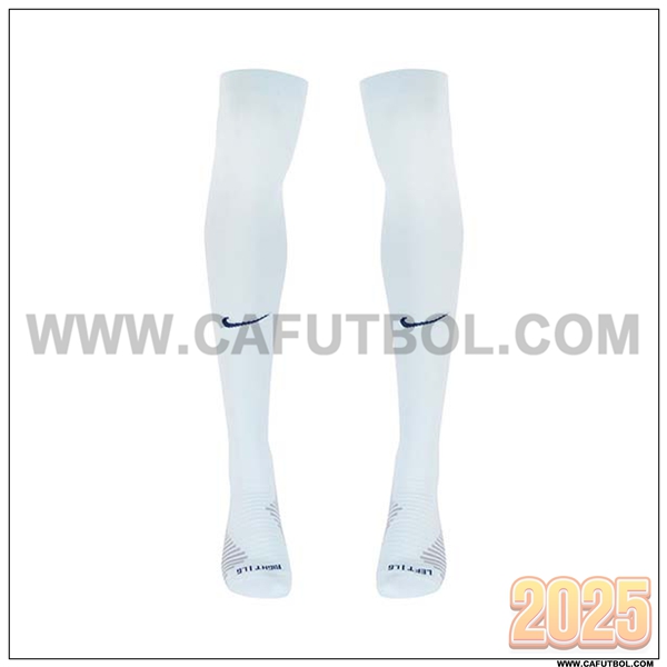 Segunda Calcetines Futbol Inter Milan Blanco 2025 2026