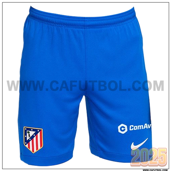 Primera Pantalones Cortos Atletico Madrid Azul 2025 2026