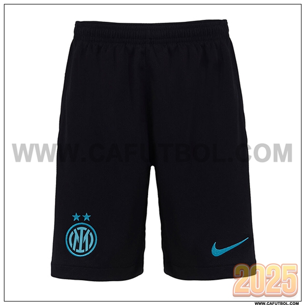 Primera Pantalones Cortos Inter Milan Negro 2025 2026