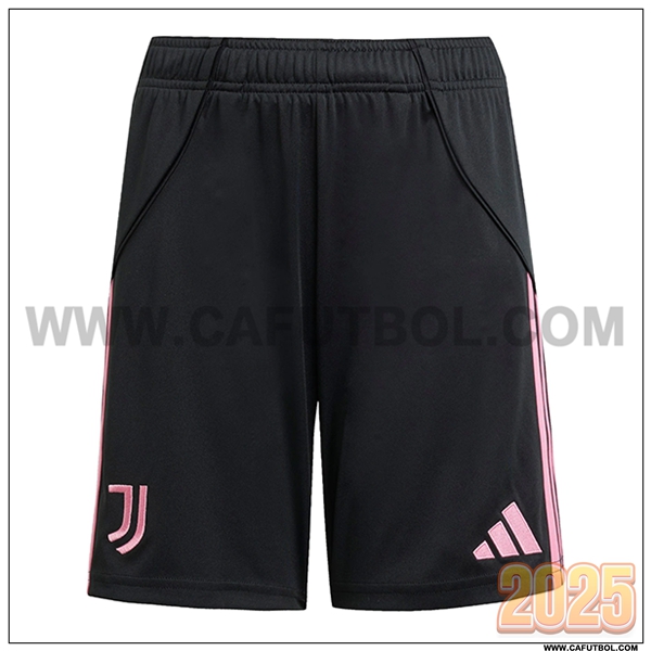 Primera Pantalones Cortos Juventus Negro 2025 2026