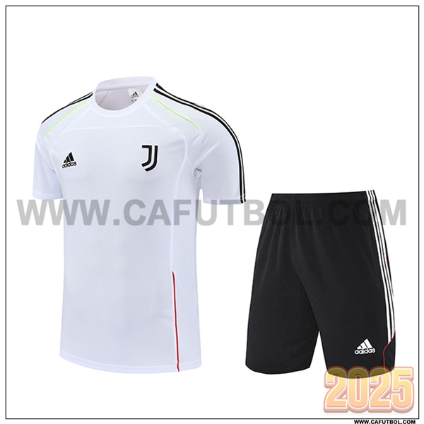 Camiseta Entrenamiento Juventus Blanco/Negro 2025 2026