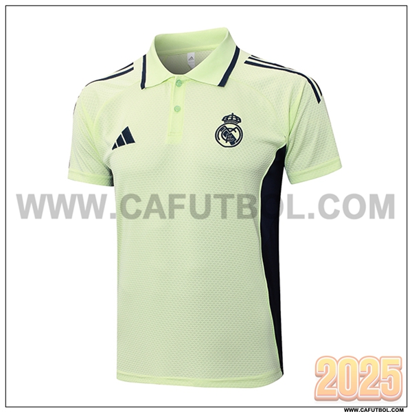 Camiseta Polo Real Madrid Verde/Negro 2025 2026