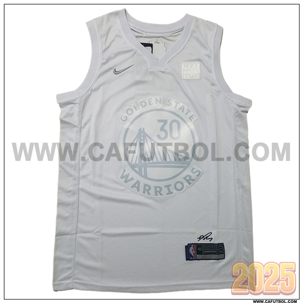 Camisetas De Futbol Golden State Warriors (CURRY #30) 2025/26 Blanco