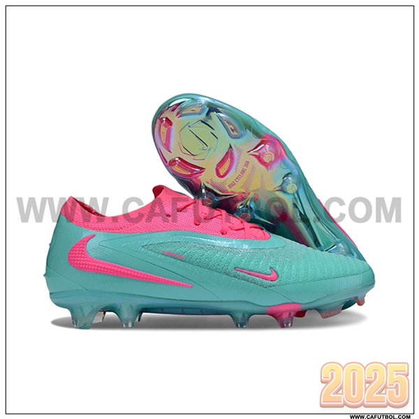 Nike Botas De Fútbol Phantom GX III Elite FG Verde/Rosa