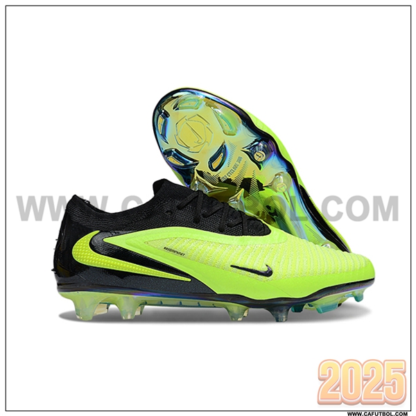Nike Botas De Fútbol Phantom GX III Elite FG Verde/Negro