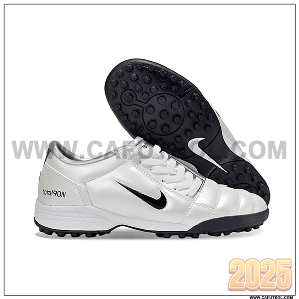 Nike Botas De Fútbol T90 TF Gris/Negro -02