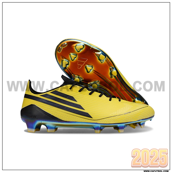 Adidas Botas De Fútbol F50 ELITE FG Amarillo/Negro