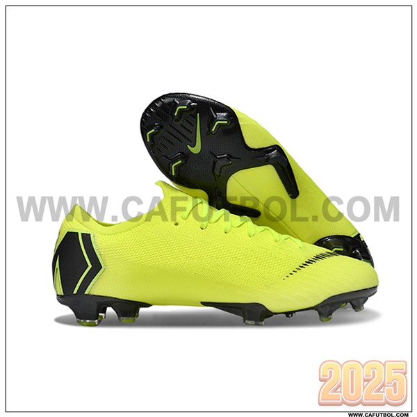 Nike Botas De Fútbol Mercurial Vapor XII Elite FG Amarillo/Negro