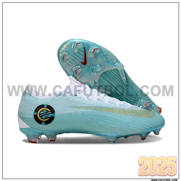 Nike Botas De Fútbol Mercurial Vapor XII Elite FG Azul/Amarillo