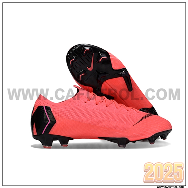 Nike Botas De Fútbol Mercurial Vapor XII Elite FG Rosa/Negro