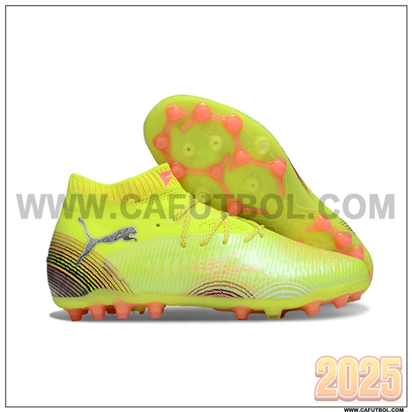 PUMA Botas De Fútbol FUTURE 8 ULTIMATE AG Amarillo
