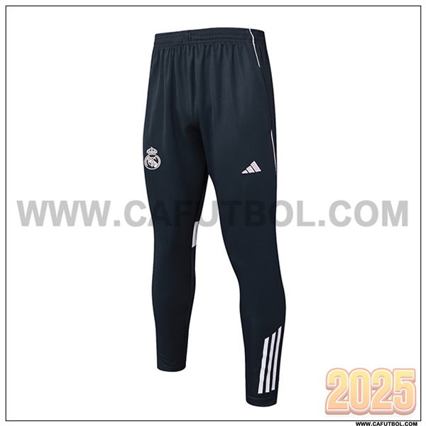 Pantalones Entrenamiento Real Madrid Gris Oscuro 2025 2026 -02