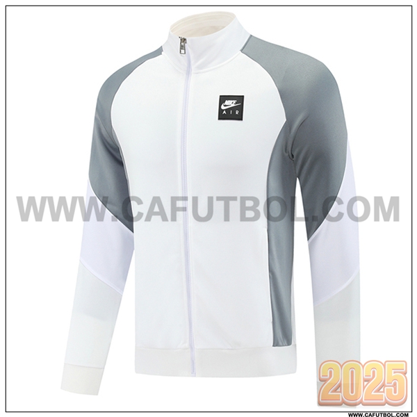 Chaquetas Futbol Nike Blanco/Gris 2025 2026