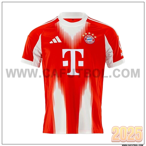 Nuevo Camiseta de Bayern Munich Primera Rojo/Blanco 2025 2026