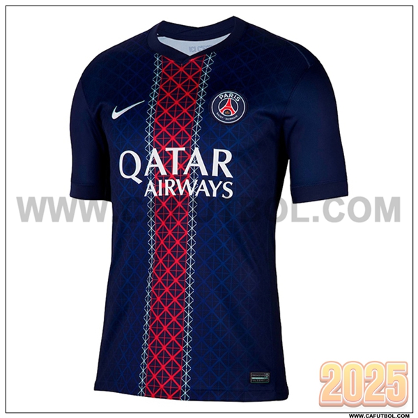 Nuevo Camiseta de PSG Primera Azul real 2025 2026