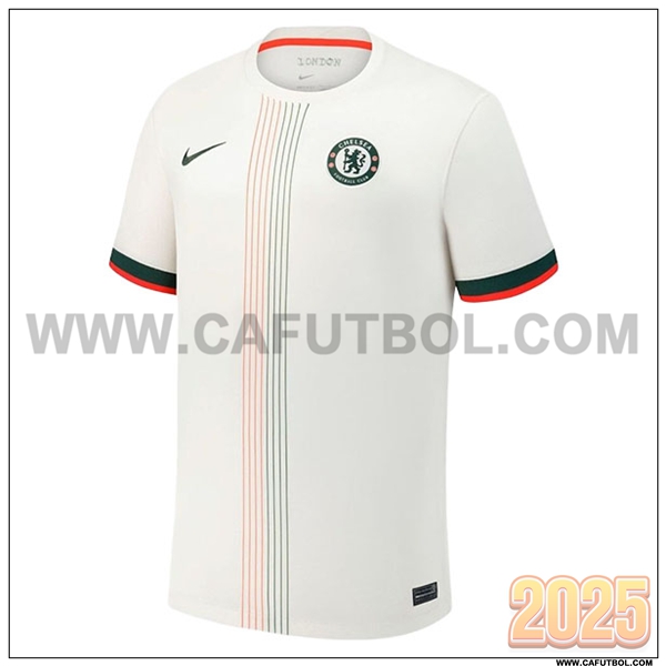 Nuevo Camiseta de FC Chelsea Segunda Blanco 2025 2026