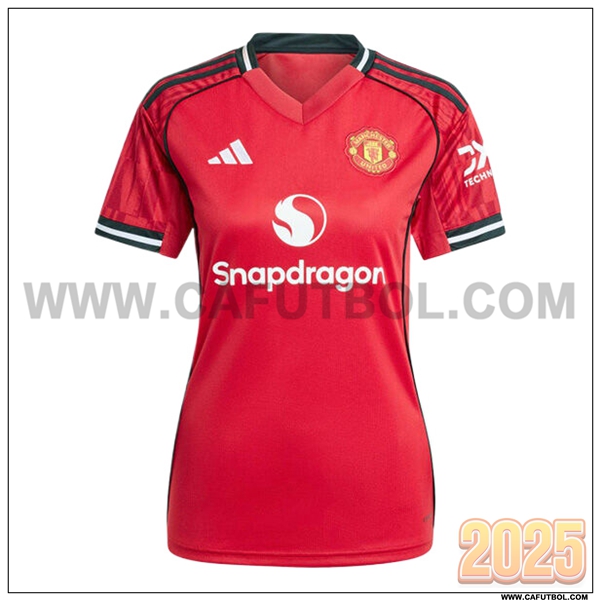 Nuevo Camiseta de Manchester United Primera Ninos Rojo 2025 2026