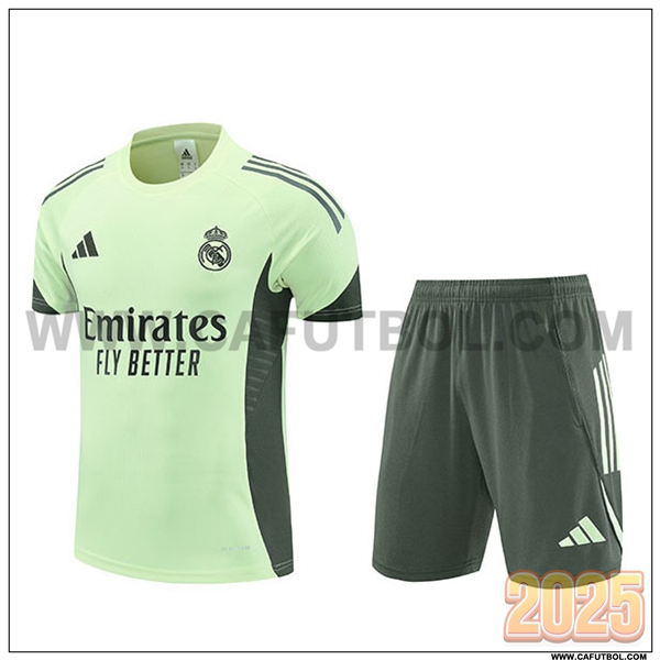 Camiseta Entrenamiento Real Madrid Verde 2025 2026 -02