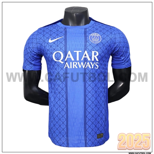 Camiseta Entrenamiento PSG Azul 2025 2026 -02