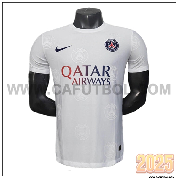 Camiseta Entrenamiento PSG Blanco 2025 2026