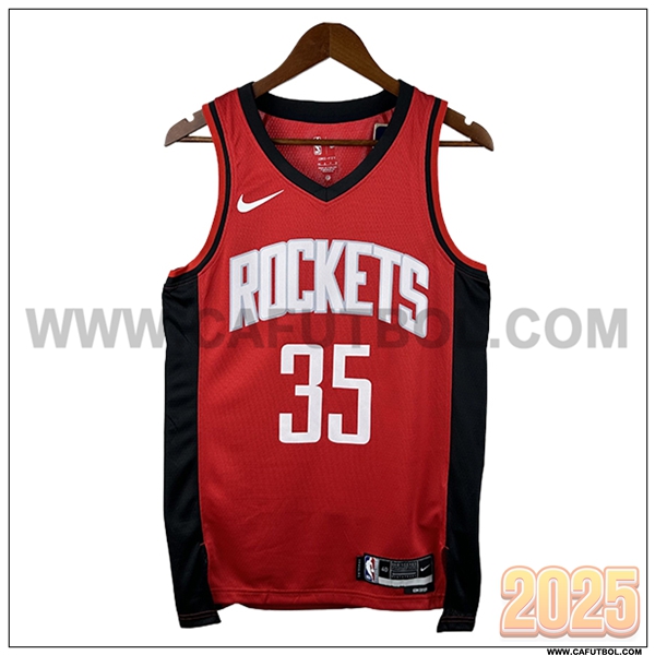 Camisetas NBA Houston Rockets (DURANT #35) 2025/26 Rojo/Blanco/Negro