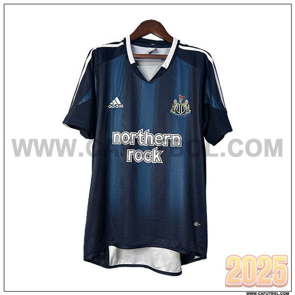 Segunda Camiseta de Newcastle United Retro Azul marino 2005/2006