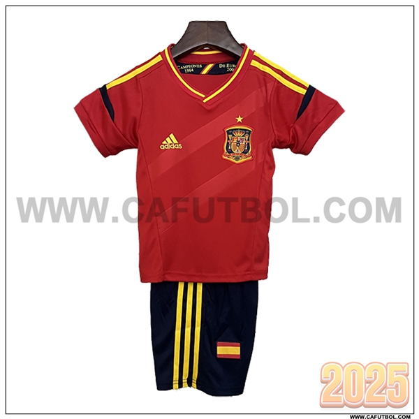 Primera Camiseta de España Retro Rojo 2012