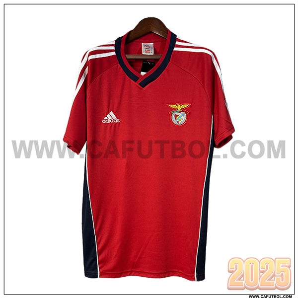 Primera Camiseta de Benfica Retro Rojo 1999/2000