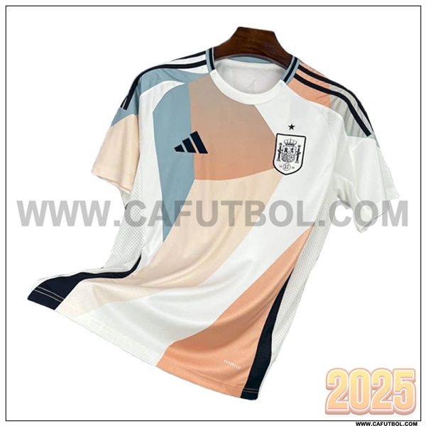 Primera Camiseta Equipo de España Blanco 2025 2026