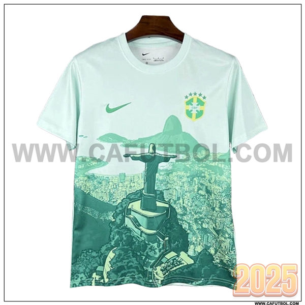 Camiseta Equipo de Brasil Verde Special Edition 2025 2026