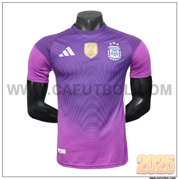 Camiseta Equipo de Portero Argentina Purpura 2025 2026