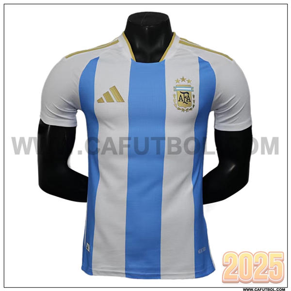 Primera Camiseta Equipo de Argentina Blanco/Azul 2025 2026