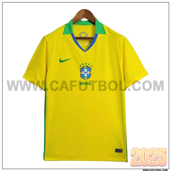 Primera Camiseta Equipo de Brasil AMARILLO 2025 2026