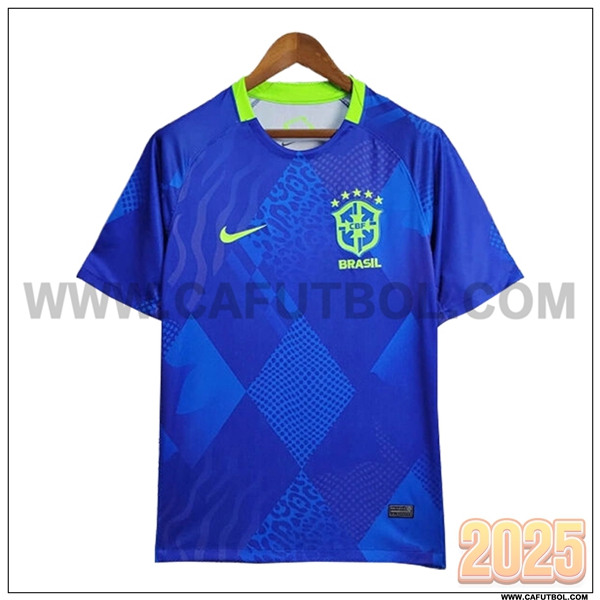Segunda Camiseta Equipo de Brasil Azul 2025 2026