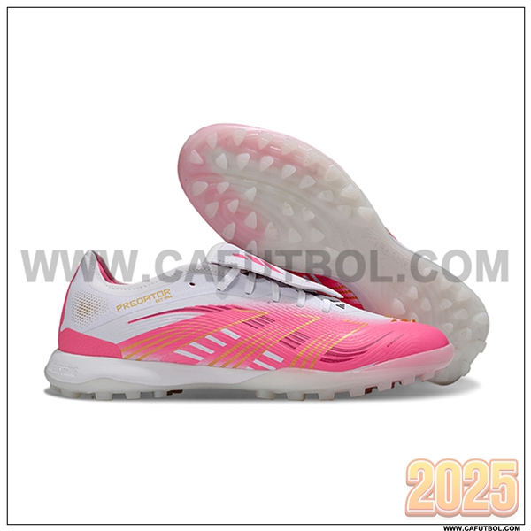 Adidas Botas De Fútbol PREDATOR LEAGUE FT TURF Rosa/Blanco