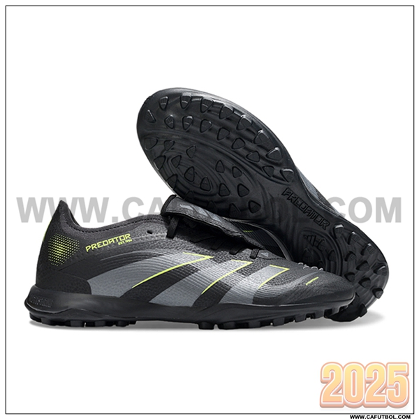 Adidas Botas De Fútbol PREDATOR LEAGUE FT TURF Negro/Gris