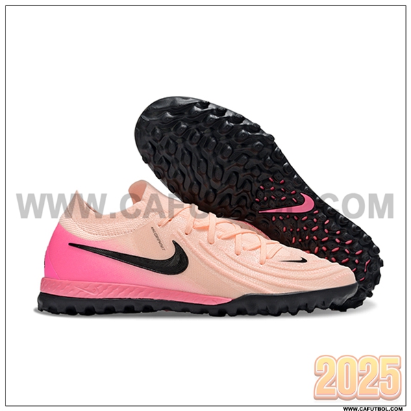 Nike Botas De Fútbol Phantom GX II EliteTF Rosa/Negro