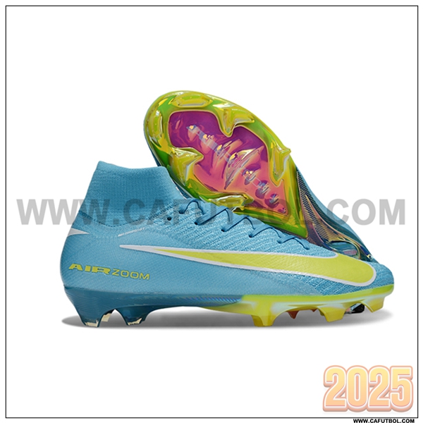 Nike Botas De Fútbol Air Zoom Mercurial Superfly IIX Elite FG Azul/Verde
