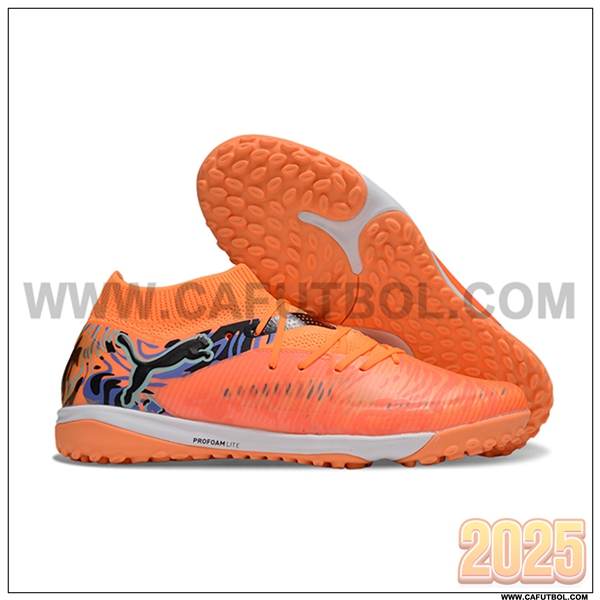 PUMA Botas De Fútbol FUTURE 8 ULTIMATE TF Naranja/Negro