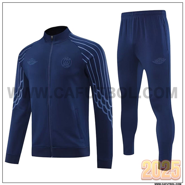 Chandal Chaquetas Futbol PSG azul real 2025 2026 -03
