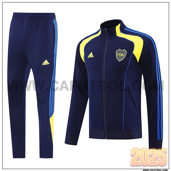 Chandal Chaquetas Futbol Boca Juniors Azul/Amarillo 2025 2026