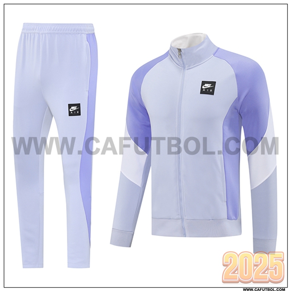 Chandal Chaquetas Futbol Nike Violeta/Blanco 2025 2026