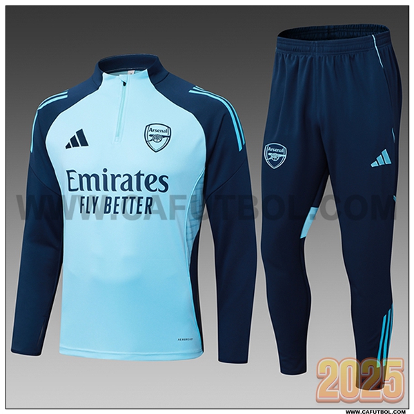 Chandal de Futbol Arsenal Ninos Azul 2025 2026