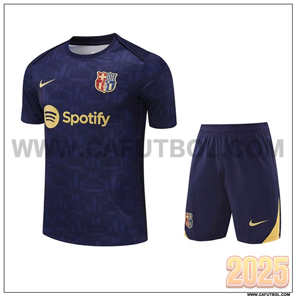 Camiseta Entrenamiento FC Barcelona Ninos azul real 2025 2026