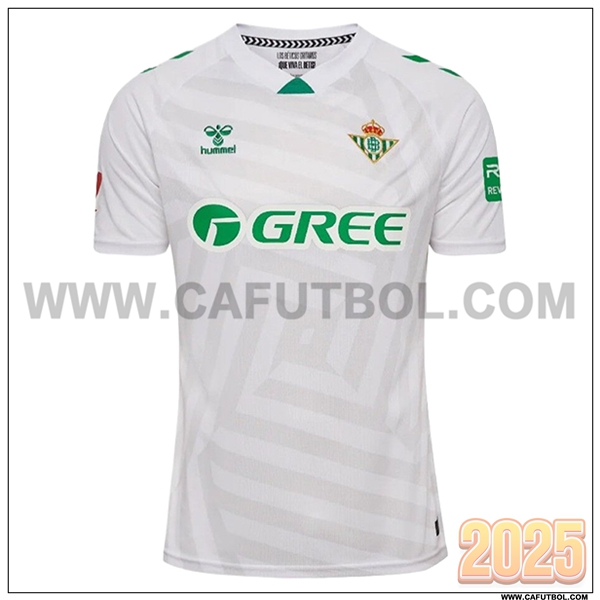 Camiseta Futbol Portero Real Betis Blanco 2025 2026