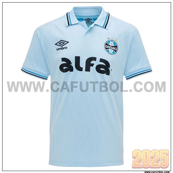 Nuevo Camiseta de Gremio Segunda Azul cielo 2025 2026