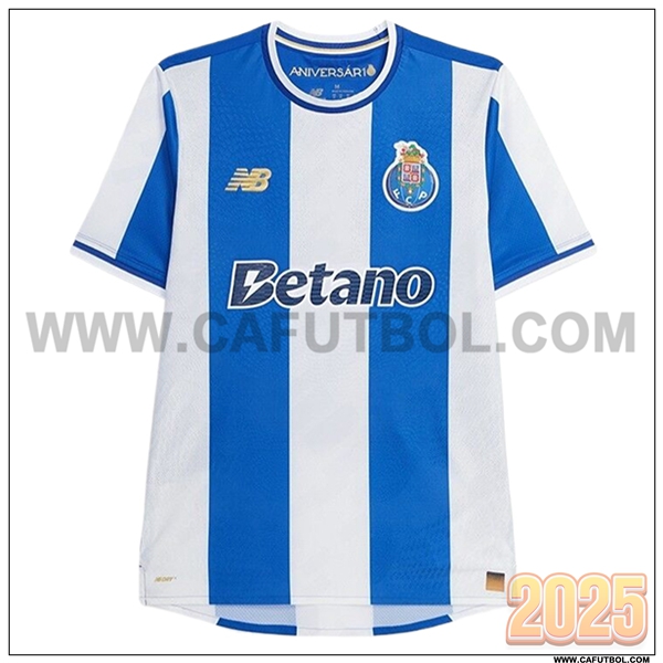 Nuevo Camiseta de FC Porto Primera Blanco/Azul 2025 2026