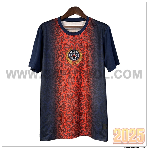 Camiseta Futbol Paris PSG Rojo/Azul Special Edition 2025 2026
