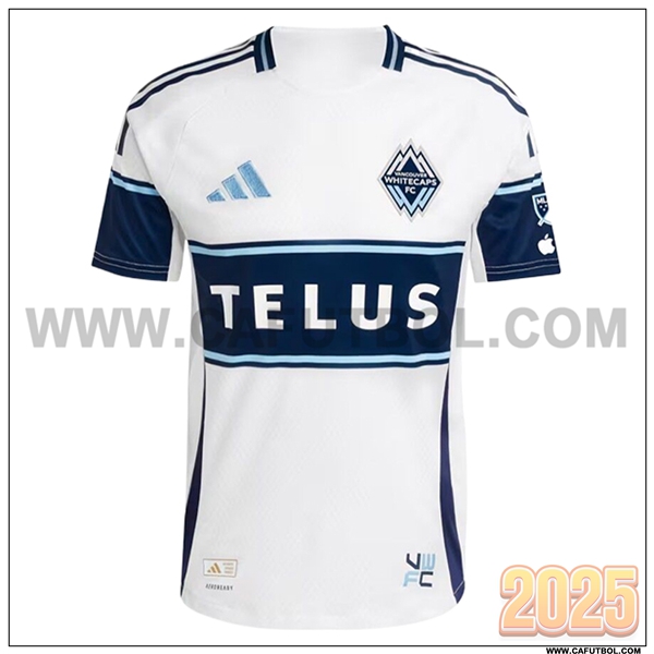 Nuevo Camiseta de Vancouver Whitecaps Primera Blanco 2025 2026